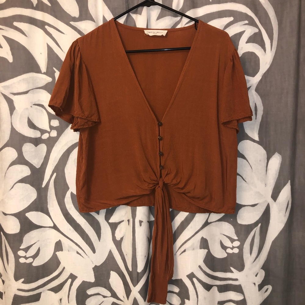 VICI Rust Tie Crop